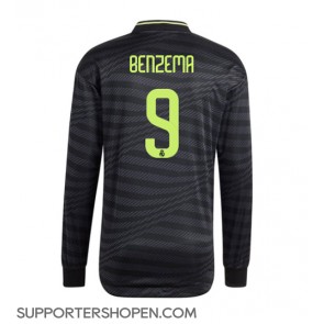 Real Madrid Karim Benzema #9 Tredje Matchtröja 2022-23 Långärmad